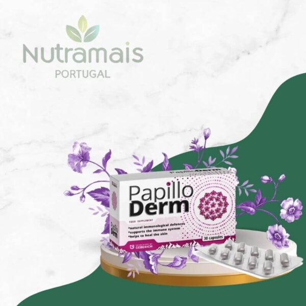 Papilloderm Caps – Tratamento Natural para Verrugas e Papilomas - Image 2