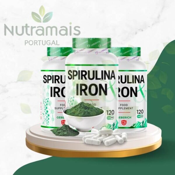 Spirulina Iron – Cápsulas para Desintoxicação e Vitalidade - Image 3