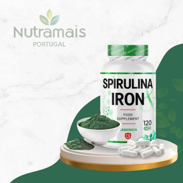 Spirulina Iron – Cápsulas para Desintoxicação e Vitalidade - Image 2